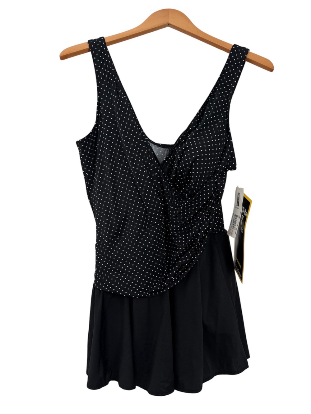 NWT Miraclesuit Polka Dot Swim Dress Size 20W
